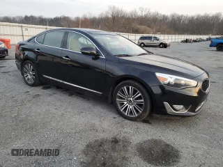 2014 Kia Cadenza Premium with VIN KNALN4D77E5125078, listed as a Copart auction lot 86795824 with 195,203 mi miles and Clean Title. Bid and sale history available at carsss.com. Image 4.