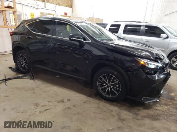 2025 Lexus NX 350h with VIN 2T2AKCEZ2SC037787, listed as a Copart auction lot 79583614 with 6,629 mi miles and Salvage Title. Bid and sale history available at DreamBid. Image 4.