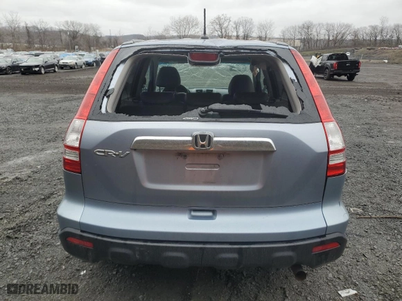 2009 Honda CR-V EX-L with VIN 5J6RE48789L021668, listed as a Copart auction lot 51960845 with 125,481 mi miles and Salvage Title. Bid and sale history available at carsss.com. Image 6.