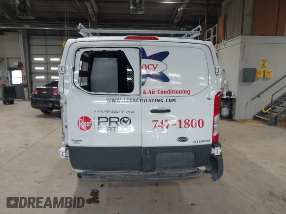 2017 Ford Transit with VIN 1FTYR1ZM3HKB29581, listed as a IAAI auction lot 41639407 with 113,729 mi miles and . Bid and sale history available at DreamBid. Image 17.