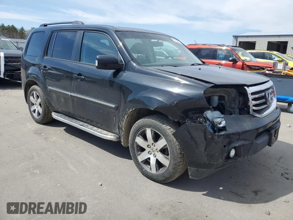 2013 Honda Pilot Touring z VIN 5FNYF4H97DB007336, wystawiony jako Copart lot #52785595 z przebiegiem 141 104 mil mil oraz Szkoda całkowita • Salvage title. Historia ofert i sprzedaży dostępna na DreamBid. Obrazek 4.