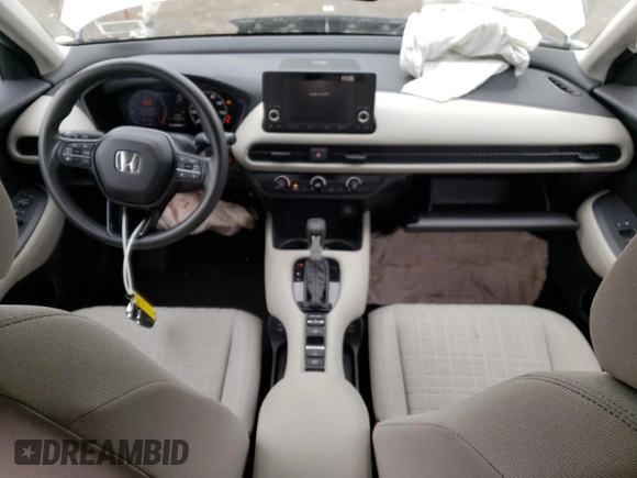 2024 Honda HR-V LX with VIN 3CZRZ2H39RM717587, listed as a Copart auction lot 57510125 with 16,033 mi miles and Salvage title. Bid and sale history available at DreamBid. Image 8.