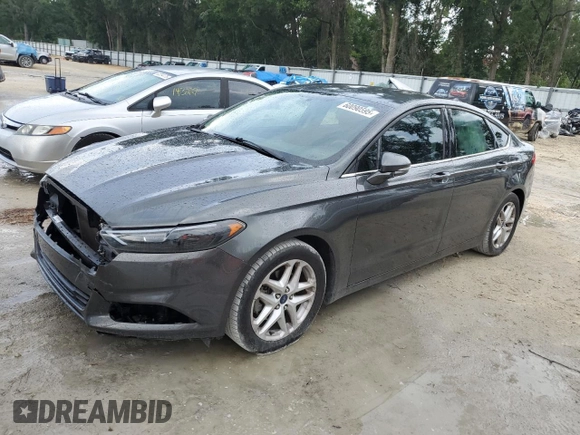 2015 Ford Fusion SE with VIN 3FA6P0H72FR190227, listed as a Copart auction lot 60090595 with 111,197 mi miles and Salvage title. Bid and sale history available at DreamBid. Image 1.