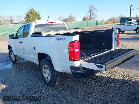 2019 Chevrolet Colorado 4WD Work Truck z VIN 1GCHTBEA4K1219239, wystawiony jako IAAI lot #41849984 z przebiegiem 121 887 mil mil oraz . Historia ofert i sprzedaży dostępna na DreamBid. Obrazek 3.