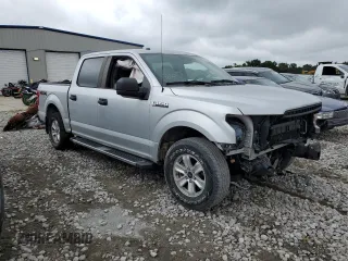 2018 Ford F-150 XL with VIN 1FTEW1EB7JKD92713, listed as a Copart auction lot 65621244 with 32,671 mi miles and Salvage Title. Bid and sale history available at carsss.com. Image 4.
