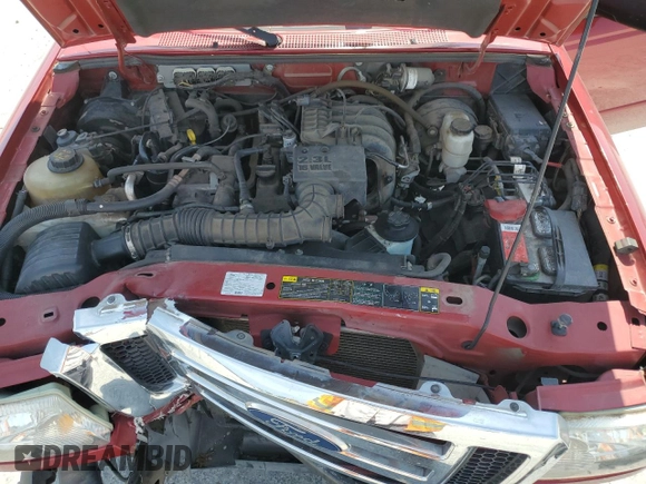 2011 Ford Ranger XL with VIN 1FTKR1ED1BPA27928, listed as a Copart auction lot 62077555 with 98,150 mi miles and Salvage title. Bid and sale history available at DreamBid. Image 11.