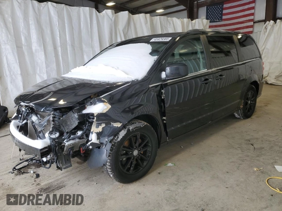 2017 Dodge Grand Caravan SXT with VIN 2C4RDGCG2HR857161, listed as a Copart auction lot 45929385 with 117,972 mi miles and Salvage Title. Bid and sale history available at DreamBid. Image 1.