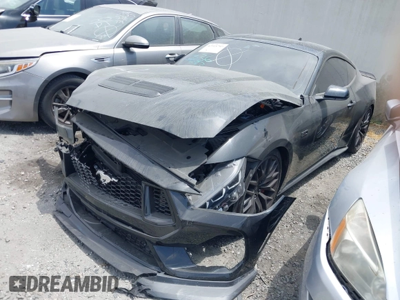 2024 Ford Mustang GT z VIN 1FA6P8CF5R5420461, wystawiony jako IAAI lot #42515797 z przebiegiem 28 636 mil mil oraz . Historia ofert i sprzedaży dostępna na DreamBid. Obrazek 23.