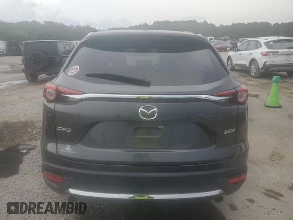 2018 Mazda CX-9 Grand Touring with VIN JM3TCADYXJ0219812, listed as a Copart auction lot 55232555 with 78,388 mi miles and Salvage title. Bid and sale history available at DreamBid. Image 6.