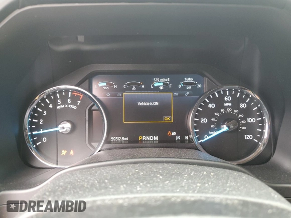 2020 Ford Expedition Max Platinum with VIN 1FMJK1MT8LEA13042, listed as a Copart auction lot 44557155 with 59,312 mi miles and Salvage title. Bid and sale history available at DreamBid. Image 9.