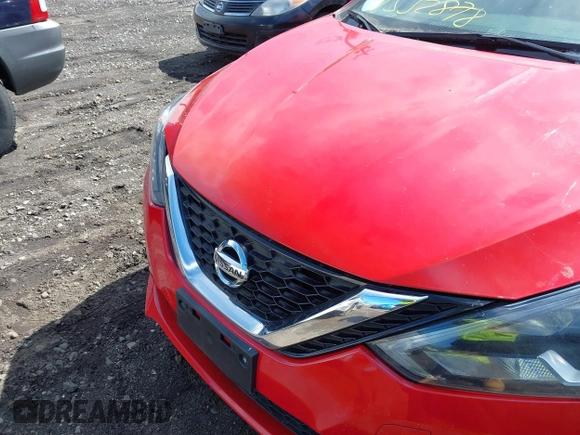 2016 Nissan Sentra S with VIN 3N1AB7AP7GY262636, listed as a IAAI auction lot 41833854 with Not Provided miles. Bid and sale history available at carsss.com. Image 6.