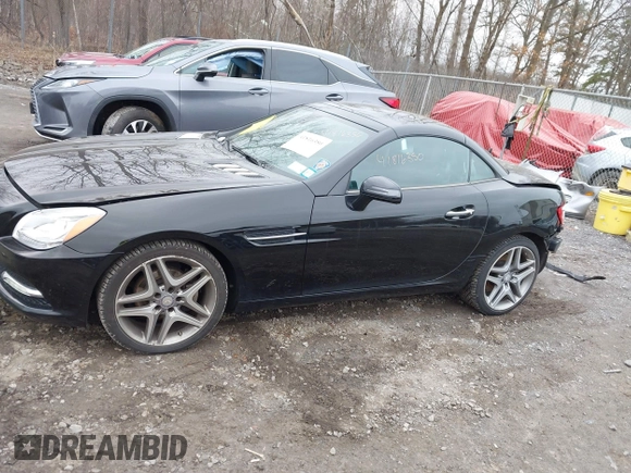 2015 Mercedes-Benz SLK-Class SLK 250 with VIN WDDPK4HA5FF111457, listed as a IAAI auction lot 41816350 with 35,524 mi miles. Bid and sale history available at carsss.com. Image 14.