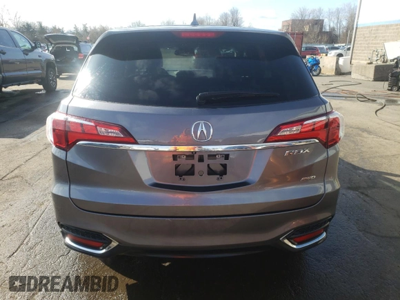 2017 Acura RDX with VIN 5J8TB4H37HL024336, listed as a Copart auction lot 50555715 with 69,009 mi miles and Salvage Title. Bid and sale history available at carsss.com. Image 6.