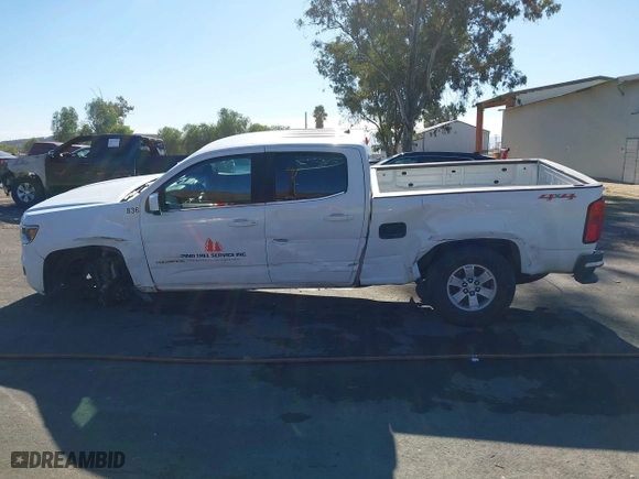 2020 Chevrolet Colorado 4WD Work Truck with VIN 1GCGTBEN9L1145963, listed as a IAAI auction lot 41196954 with 134,526 mi miles. Bid and sale history available at carsss.com. Image 15.