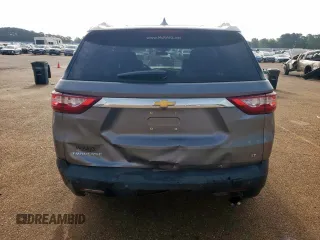 2018 Chevrolet Traverse LT Cloth with VIN 1GNERGKW3JJ247716, listed as a Copart auction lot 63163345 with 90,722 mi miles and Salvage title. Bid and sale history available at DreamBid. Image 6.