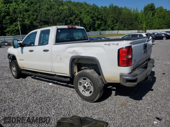 2015 GMC Sierra 2500HD with VIN 1GT22XEG8FZ111398, listed as a Copart auction lot 57408845 with 109,505 mi miles and Salvage title. Bid and sale history available at DreamBid. Image 2.