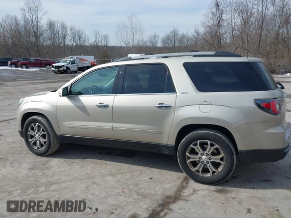 2014 GMC Acadia SLT z VIN 1GKKVRKD2EJ165066, wystawiony jako IAAI lot #41629615 z przebiegiem 193 811 mil mil oraz . Historia ofert i sprzedaży dostępna na DreamBid. Obrazek 14.
