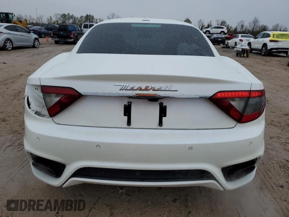 2018 Maserati GranTurismo Sport с VIN ZAM45VLA0J0271240, выставлен на аукционе Copart как лот 88997525 с пробегом 22 449 миль миль и Списание • Salvage title. История ставок и продаж доступна на DreamBid. Изображение 6.