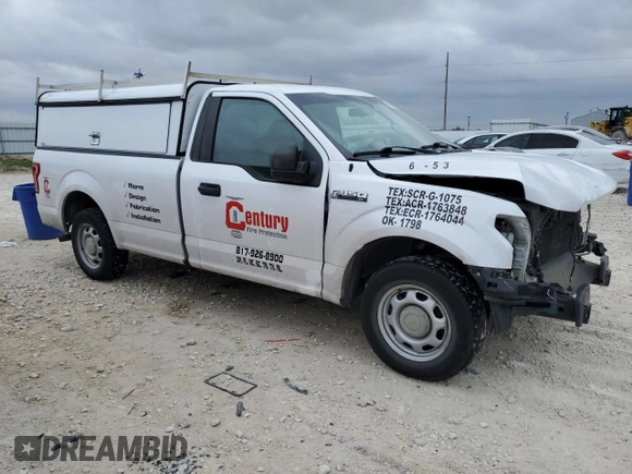2016 Ford F-150 XL with VIN 1FTMF1CF2GKE19259, listed as a Copart auction lot 43024345 with 206,131 mi miles and Clean Title. Bid and sale history available at carsss.com. Image 4.
