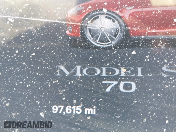 2016 Tesla Model S 70 with VIN 5YJSA1E16GF135833, listed as a IAAI auction lot 42084421 with 97,615 mi miles and . Bid and sale history available at DreamBid. Image 16.