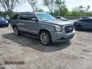 2019 GMC Yukon XL SLT z VIN 1GKS1GKC3KR214358, wystawiony jako IAAI lot #42340758 z przebiegiem 115 554 mil mil oraz . Historia ofert i sprzedaży dostępna na DreamBid. Obrazek 1.