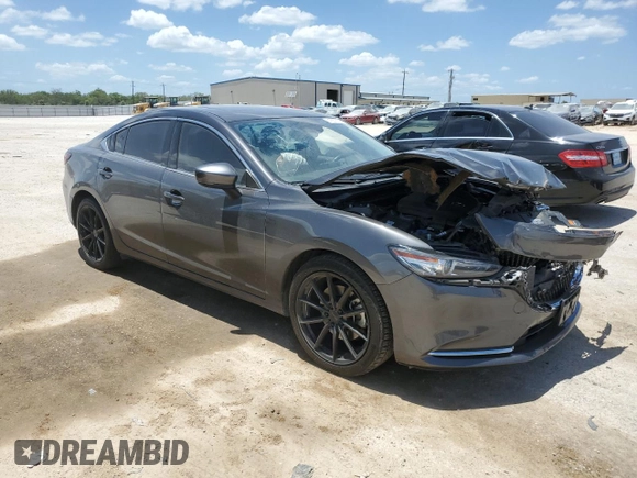 2019 Mazda 6 Grand Touring Reserve with VIN JM1GL1WY1K1503459, listed as a Copart auction lot 61557214 with 52,120 mi miles and Salvage Title. Bid and sale history available at DreamBid. Image 4.