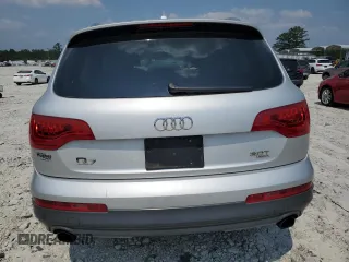 2014 Audi Q7 Premium Plus with VIN WA1LGAFE1ED007650, listed as a Copart auction lot 59182355 with 157,573 mi miles and Salvage title. Bid and sale history available at DreamBid. Image 6.