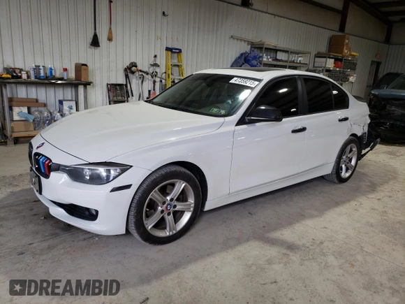 2015 BMW 3 Series 328i xDrive with VIN WBA3B5G5XFNS15979, listed as a Copart auction lot 47359215 with 125,279 mi miles and Salvage Title. Bid and sale history available at carsss.com. Image 1.