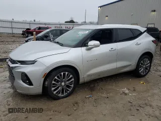 2020 Chevrolet Blazer Premier with VIN 3GNKBLRS4LS691885, listed as a Copart auction lot 84499694 with Not provided miles and Salvage title. Bid and sale history available at DreamBid. Image 1.
