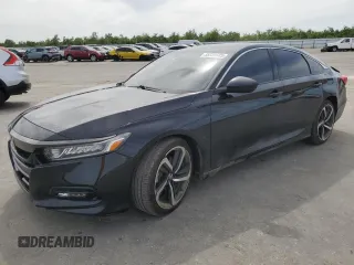 2020 Honda Accord Sport with VIN 1HGCV2F3XLA014242, listed as a Copart auction lot 55336685 with 116,135 mi miles and Salvage title. Bid and sale history available at DreamBid. Image 1.