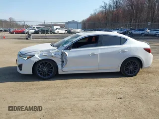 2022 Acura ILX w/Premium/A-Spec Package with VIN 19UDE2F83NA008673, listed as a IAAI auction lot 41853032 with 13,062 mi miles. Bid and sale history available at carsss.com. Image 14.