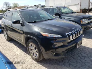 2015 Jeep Cherokee Latitude with VIN 1C4PJMCS6FW752940, listed as a Copart auction lot 49735044 with 80,172 mi miles and Salvage Title. Bid and sale history available at carsss.com. Image 4.