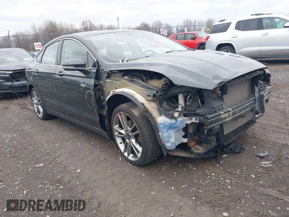 2015 Ford Fusion Titanium with VIN 3FA6P0D98FR241432, listed as a IAAI auction lot 40810097 with 94,021 mi miles. Bid and sale history available at carsss.com. Image 1.