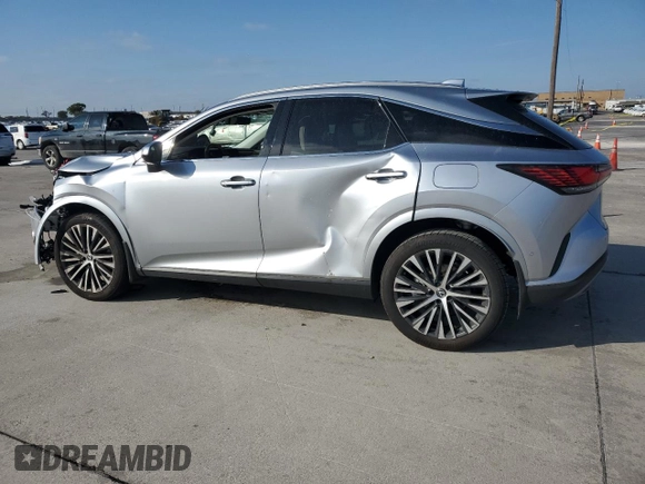 2024 Lexus RX with VIN 2T2BAMBA2RC038010, listed as a Copart auction lot 78587914 with 4,521 mi miles and Salvage Title. Bid and sale history available at carsss.com. Image 2.