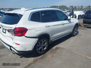 2020 BMW X3 sDrive30i with VIN 5UXTY3C0XLLU70816, listed as a IAAI auction lot 41774002 with 61,501 mi miles. Bid and sale history available at carsss.com. Image 4.