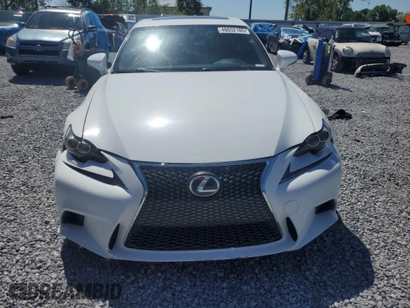 2016 Lexus IS 200t with VIN JTHBA1D24G5004104, listed as a Copart auction lot 48652105 with 112,466 mi miles and Salvage Title. Bid and sale history available at DreamBid. Image 5.