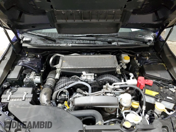 2022 Subaru WRX with VIN JF1VBAA67N9020554, listed as a Copart auction lot 47689455 with 12,278 mi miles and Salvage Title. Bid and sale history available at carsss.com. Image 13.