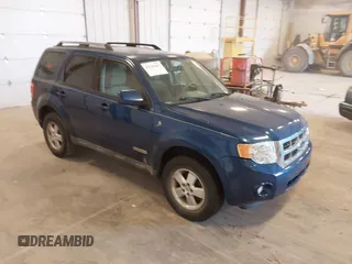 2008 Ford Escape Hybrid with VIN 1FMCU49H68KA04244, listed as a IAAI auction lot 42143667 with 166,597 mi miles and . Bid and sale history available at DreamBid. Image 1.