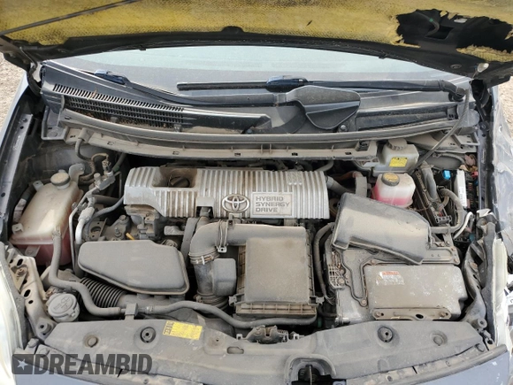 2010 Toyota Prius II z VIN JTDKN3DU6A0004161, wystawiony jako Copart lot #57321335 z przebiegiem Nie podano mil oraz Szkoda całkowita • Salvage title. Historia ofert i sprzedaży dostępna na DreamBid. Obrazek 11.