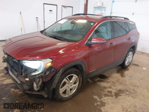 2019 GMC Terrain SLE with VIN 3GKALTEX7KL116261, listed as a IAAI auction lot 41642939 with 226,631 mi miles. Bid and sale history available at carsss.com. Image 2.