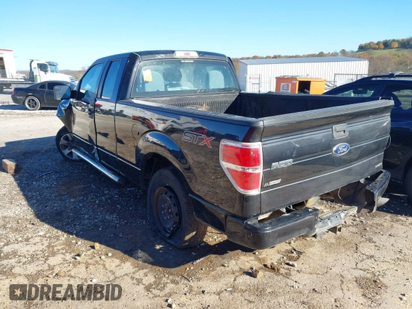 2014 Ford F-150 XL with VIN 1FTFX1CF0EFD04042, listed as a IAAI auction lot 40848373 with 164,631 mi miles. Bid and sale history available at carsss.com. Image 3.