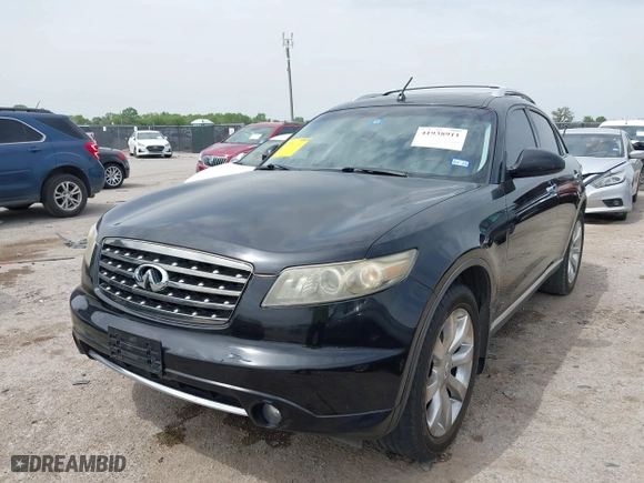 2007 Infiniti FX35 with VIN JNRAS08W97X208273, listed as a IAAI auction lot 41938911 with 199,457 mi miles. Bid and sale history available at carsss.com. Image 17.