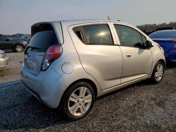 2014 Chevrolet Spark LS with VIN KL8CB6S96EC494000, listed as a Copart auction lot 50752495 with 222,495 mi miles and Salvage Title. Bid and sale history available at carsss.com. Image 3.