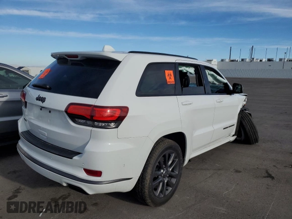2019 Jeep Grand Cherokee High Altitude with VIN 1C4RJFCG4KC696136, listed as a Copart auction lot 46701345 with Not provided miles and Salvage title. Bid and sale history available at DreamBid. Image 3.
