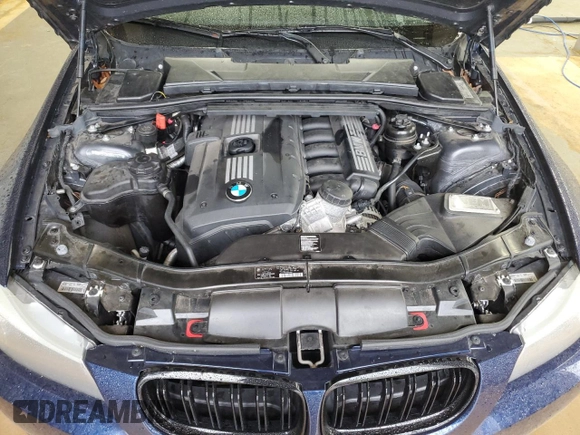 2011 BMW 3 Series 328i with VIN WBAPH7G50BNN07677, listed as a Copart auction lot 50345865 with 99,454 mi miles and Salvage Title. Bid and sale history available at carsss.com. Image 12.