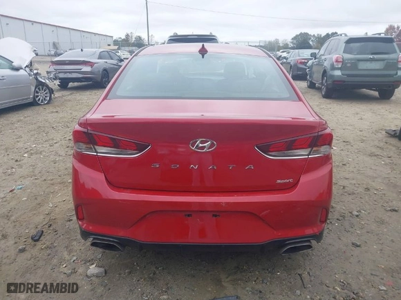 2019 Hyundai Sonata Sport with VIN 5NPE34AF7KH808312, listed as a IAAI auction lot 40815880 with 71,800 mi miles. Bid and sale history available at carsss.com. Image 17.