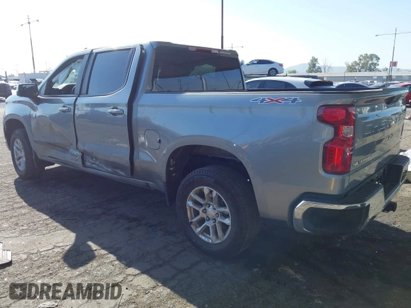 2024 Chevrolet Silverado 1500 LT with VIN 1GCPDKEK4RZ261794, listed as a IAAI auction lot 41996700 with 14,566 mi miles and . Bid and sale history available at DreamBid. Image 3.