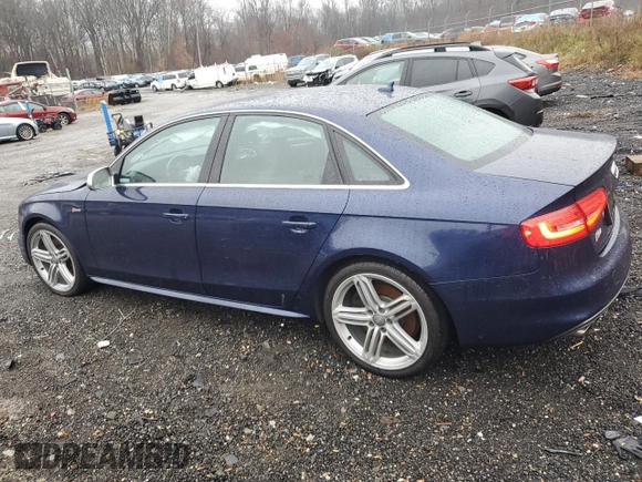 2013 Audi S4 Prestige with VIN WAUKGAFL3DA239955, listed as a Copart auction lot 84562334 with 137,186 mi miles and Salvage Title. Bid and sale history available at carsss.com. Image 2.
