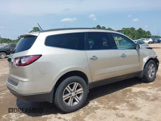 2015 Chevrolet Traverse LT z VIN 1GNKRHKD7FJ109076, wystawiony jako IAAI lot #42032817 z przebiegiem 62 830 mil mil oraz . Historia ofert i sprzedaży dostępna na DreamBid. Obrazek 4.