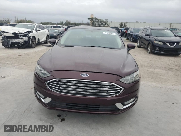 2017 Ford Fusion SE with VIN 3FA6P0H71HR226735, listed as a Copart auction lot 46048465 with 117,485 mi miles and Clean Title. Bid and sale history available at carsss.com. Image 5.
